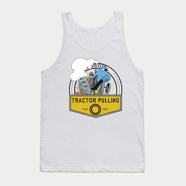 Tractor Pulling club Tank Top by wiswisna